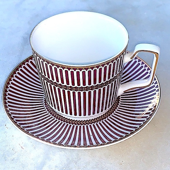 GRACES TEAWARE CUP SAUCER SET NEW PORCELAIN - Picture 2 of 12